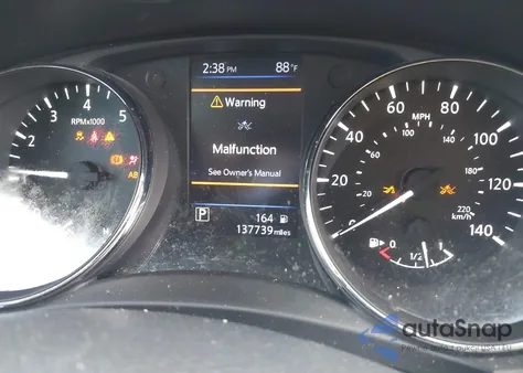 2019 Nissan Rogue Sl из США, поврежденный, VIN 5N1AT2MT1KC839163